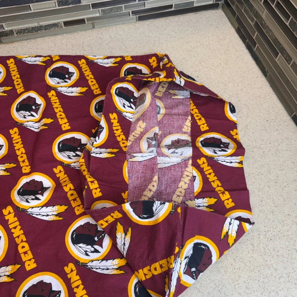 Vintage Washington Redskins NFL Standard Pillowcase Burgundy Gold Original Logo